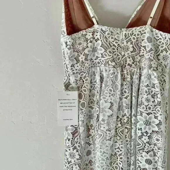 For love and lemons Botanic Midi dress Ivory fairycore romantic boho - Picture 5 of 6